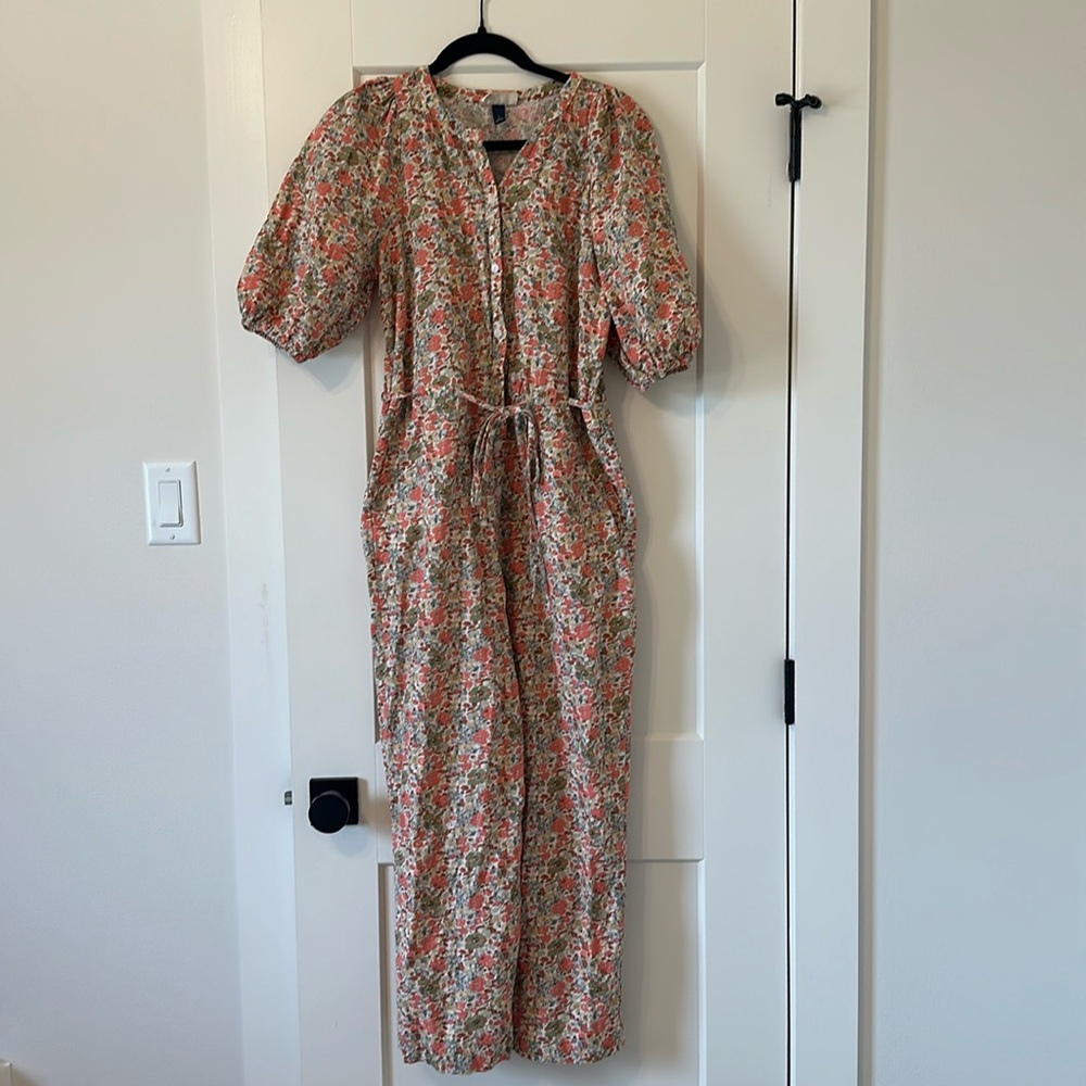 Floral jumpsuit